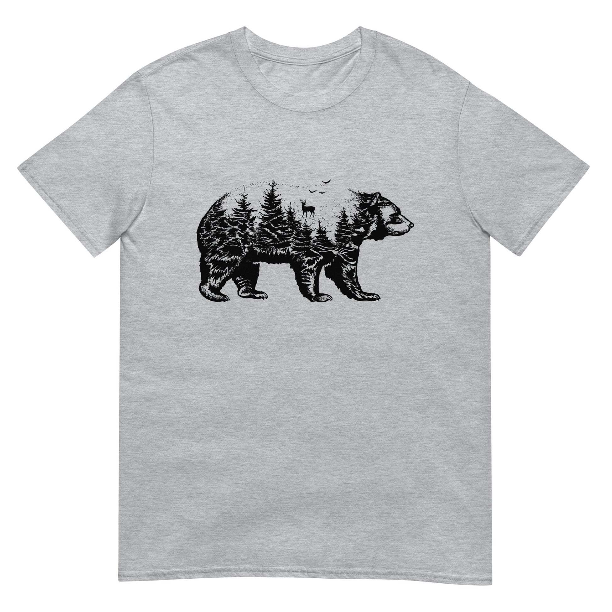 Bear Nature Tee Grey