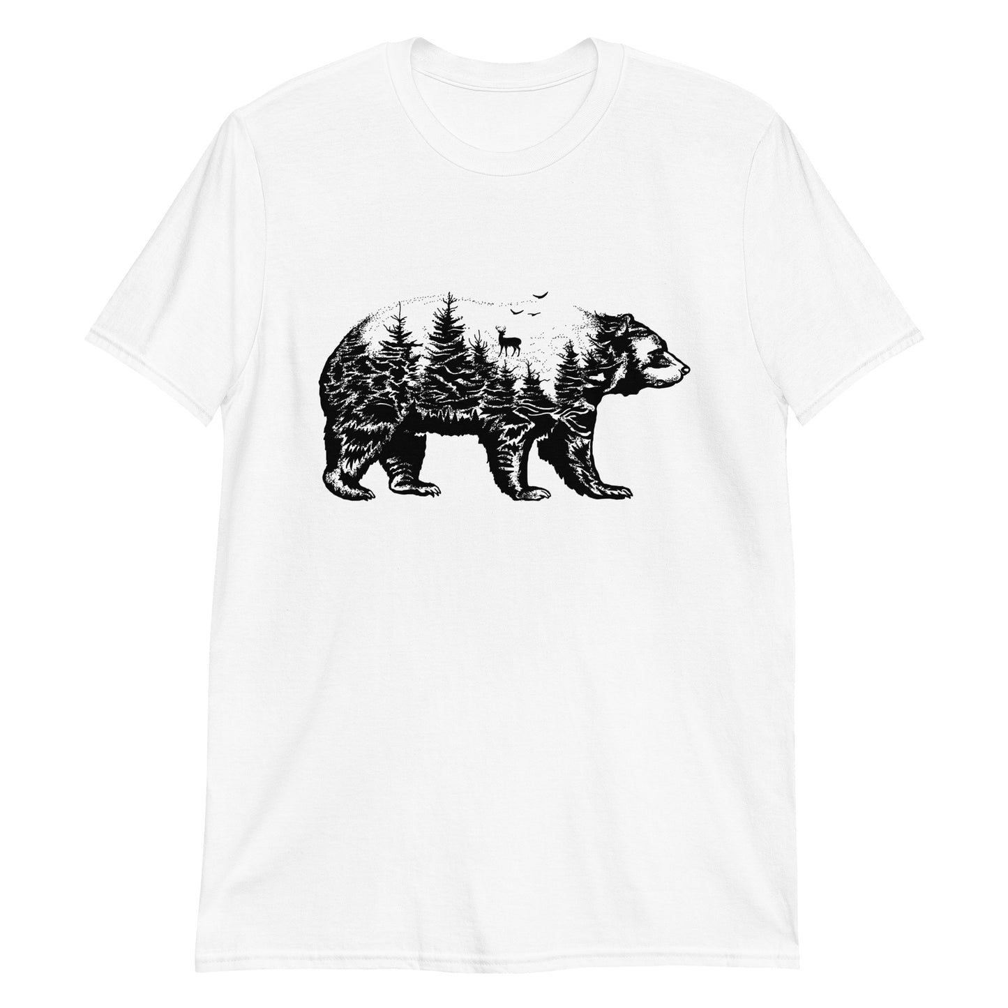 Bear Nature Tee White