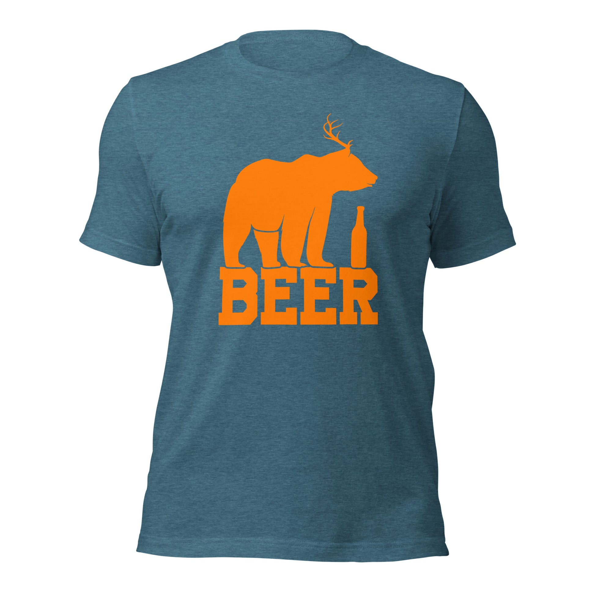 Dear Bear Beer Tee Blue