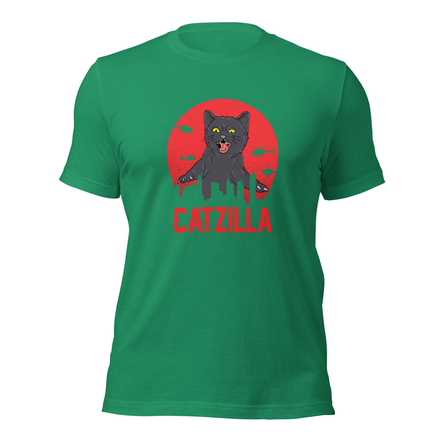 Catzille Tee Green