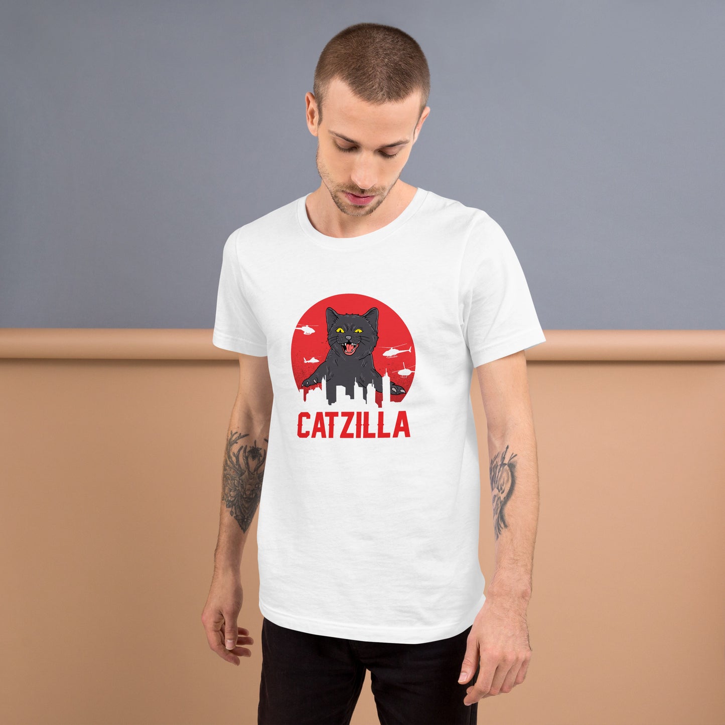 Catzilla. The. Tee.