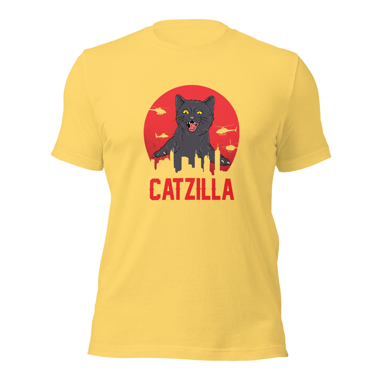 Catzille Tee Yellow